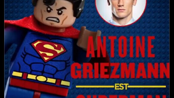 Antoine Griezmann devient Superman au cinéma dans le film Lego Batman