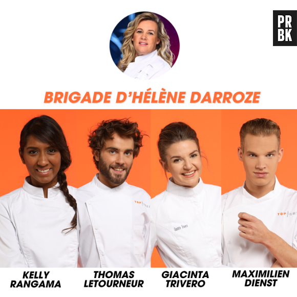 Top Chef 2017 : la brigade d'Hélène Darroze