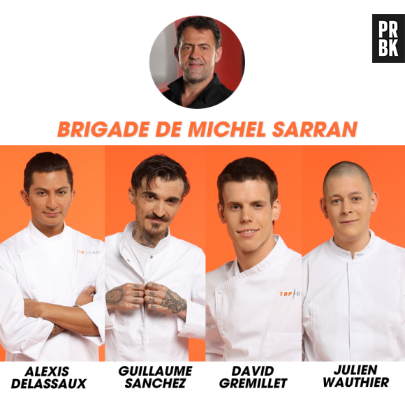 Top Chef 2017 : la brigade de Michel Sarran