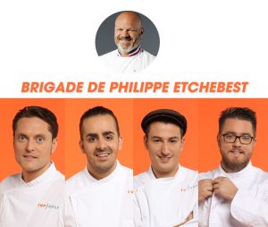 Top Chef 2017 : la brigade de Philippe Etchebest