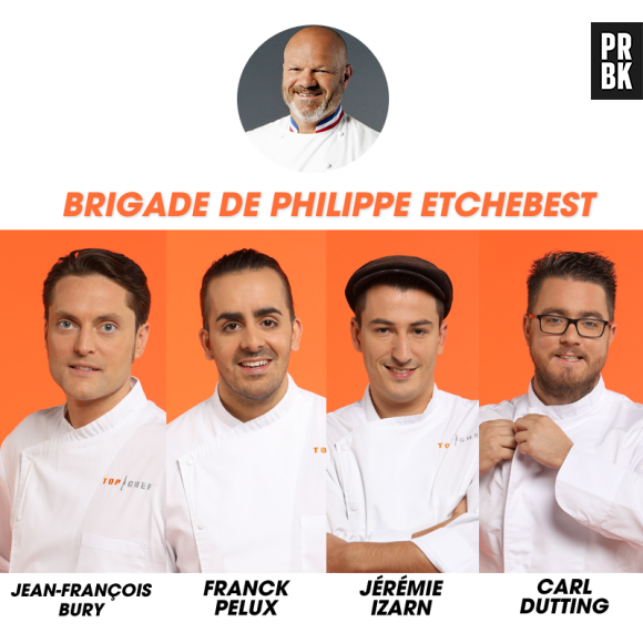 Top Chef 2017 : la brigade de Philippe Etchebest