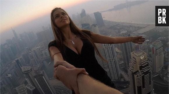 Viki Odintcova risque sa vie pour prendre une photo parfaite