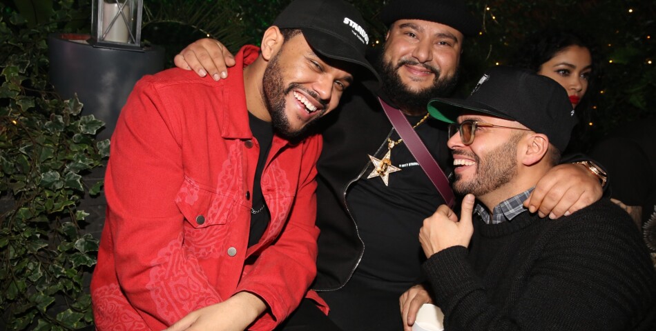 The Weeknd à l&#039;Arc de Paris après son concert avec le rappeur Travis Scott