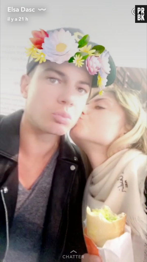 Adrien Laurent et Elsa Dasc, un faux couple ? Il répond sur Snapchat