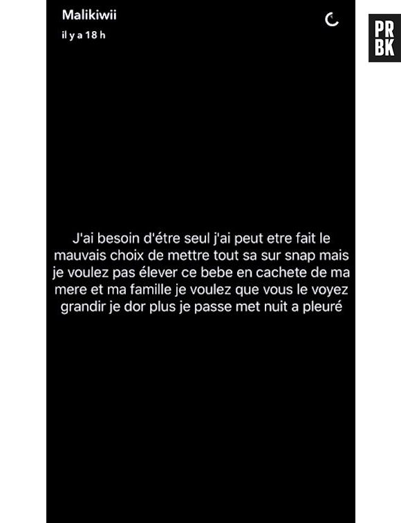 Sarah Fraisou prend sa revanche : son ex Malik est papa malgré lui, il pleure sur Snapchat pendant que la candidate des Anges 8 est heureuse !