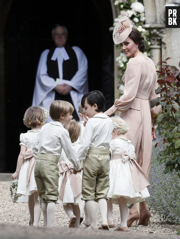 Kate Middleton au mariage de sa soeur Pippa