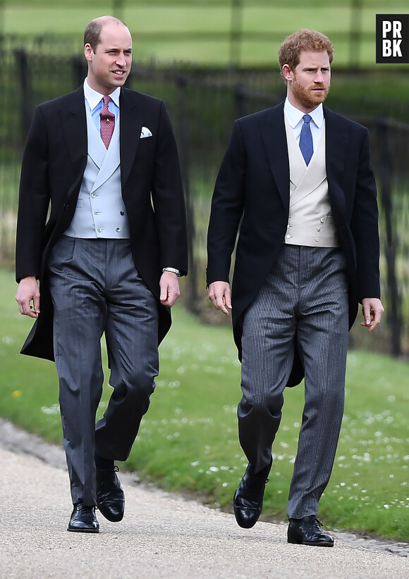 Harry et William au mariage de Pippa Middleton