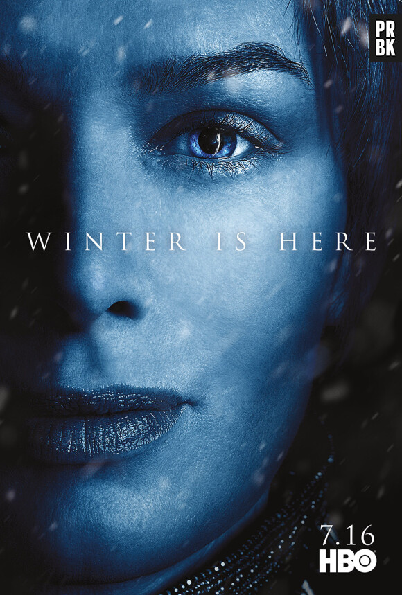 Game of Thrones saison 7 : le poster de Cerseï