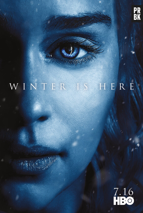 Game of Thrones saison 7 : le poster de Daenerys