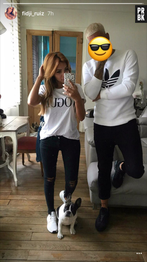 Fijdi Ruiz (Les Marseillais VS Le reste du monde) avec son ex-petit ami sur Instagram