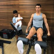 Cristiano Ronaldo et ses fils : sa photo en mode muscu détournée sur le web, alerte au génie