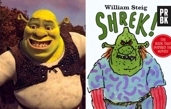 Shrek est adapté d'un roman