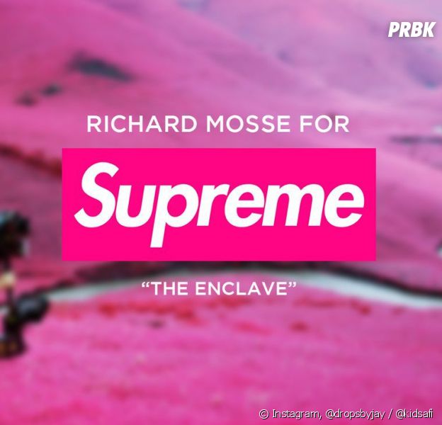 Richard Mosse x Supreme : la collab qui voit la vie en rose !