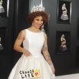 Grammy Awards 2018 : Joy Villa choque avec sa robe anti-avortement