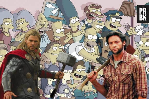 Les Simpson : Chris Hemsworth et Hugh Jackman bientôt dans la série ?