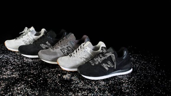 New Balance s'associe à Swarovski pour des sneakers de princesse ??