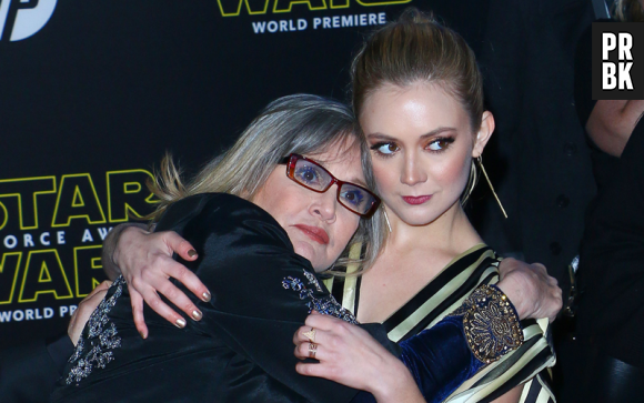 Billie Lourd est la fille de Carrie Fisher