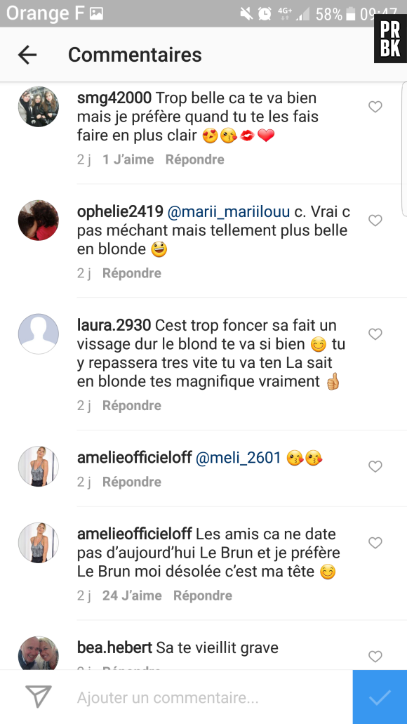 Amélie Neten critiquée sur son nouveau look, elle clashe les haters