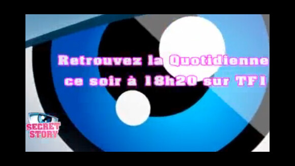 Secret Story 4 ... dans la quotidienne ce soir ... lundi 2 août 2010