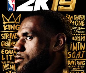 NBA 2K 19 : la jaquette du jeu avec LeBron James