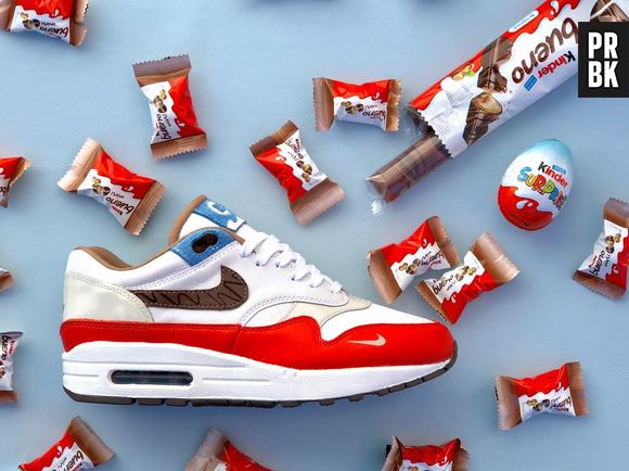 Nike Air Max 1 Kinder Bueno : Nike s'associe à Kinder pour une paire gourmande