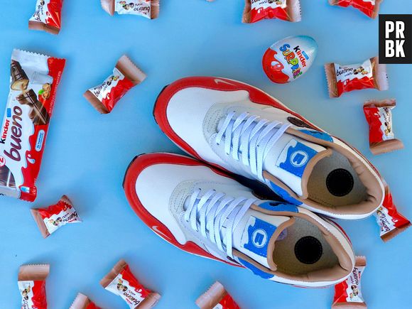 Nike Air Max 1 Kinder Bueno : Nike s'associe à Kinder pour une paire gourmande