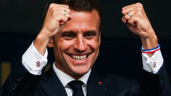 Les Bleus champions du monde : l'explosion de joie d'Emmanuel Macron fait rire les internautes
