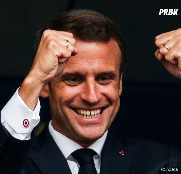 Les Bleus champions du monde : l'explosion de joie d'Emmanuel Macron fait rire les internautes