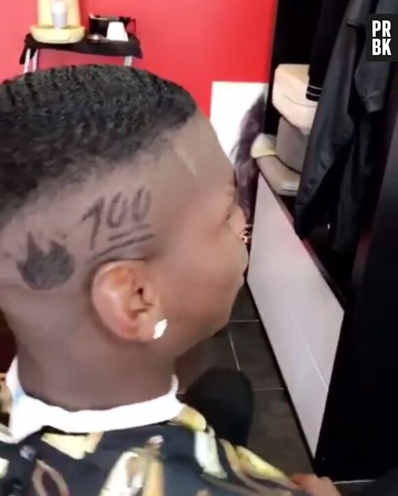 Paul Pogba sa coupe de cheveux emoji dévoilée sur Instagram le mardi 11 octobre 2016 après la victoire des Bleus contre les Pays-Bas
