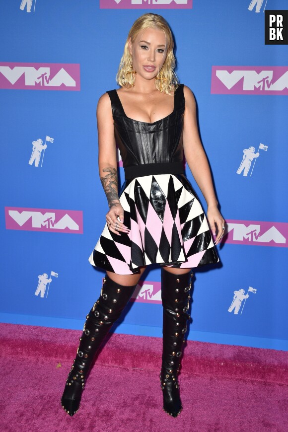 Iggy Azalea sur le red carpet des MTV VMA 2018.