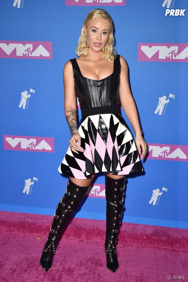 Iggy Azalea sur le red carpet des MTV VMA 2018.