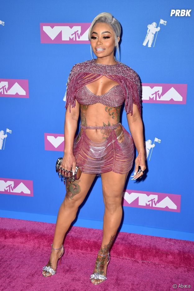 Blac Chyna sur le red carpet des MTV VMA 2018.