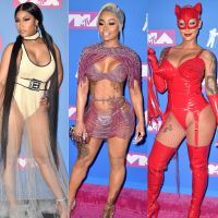 Nicki Minaj, Blac Chyna, Amber Rose... Les looks les plus sexy du red carpet des MTV VMA 2018