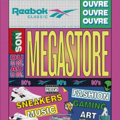 Reebok ouvre un Megastore éphémère de rêve pour les fans de rétro