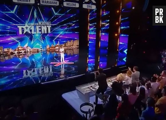 La France a un incroyable talent : Farès (16 ans) a ému le jury avec son rap engagé, Sugar Sammy le trouve même "plus mature que Donald Trump".