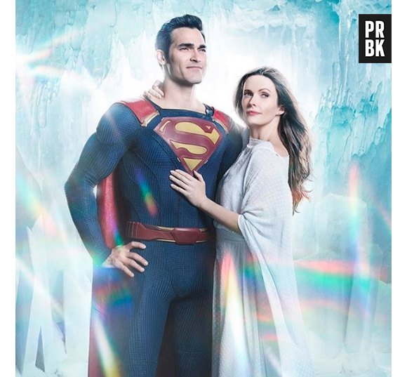 The Flash, Arrow et Supergirl : Lois Lane et Superman se retrouvent sur la 1ère photo officielle du crossover