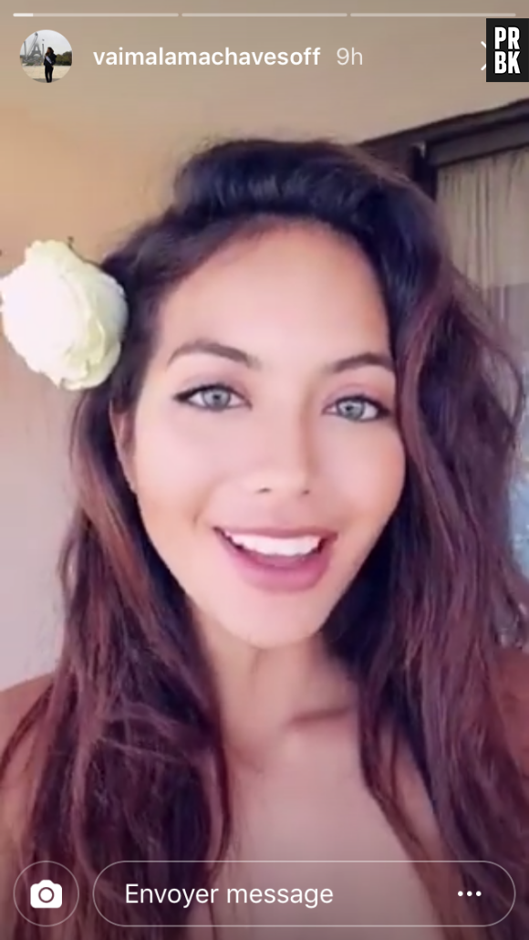 Vaimalama Chaves (Miss France 2019) de retour à Tahiti