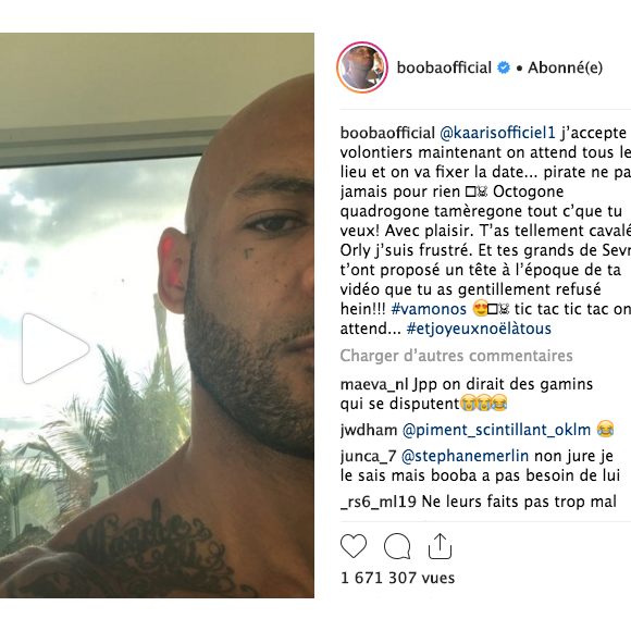 Booba propose à Kaaris de se battre sur un ring, il accepte : combat du siècle en approche !