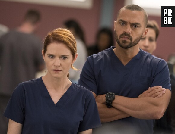 Grey's Anatomy saison 15 : Jesse Williams réclame le retour d'April (Sarah Drew)
