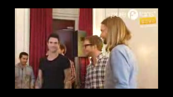 La vidéo EXCLU de la pré-écoute du nouvel album du groupe Maroon 5