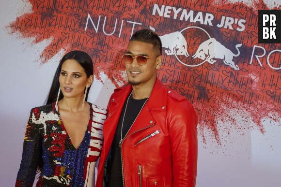 Alphonse Areola et sa femme à l'anniversaire de Neymar à Paris.