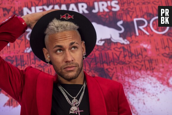 Neymar à sa soirée d'anniversaire à Paris.