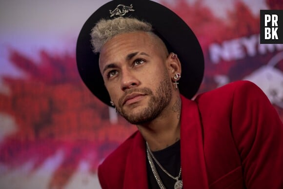 Neymar à sa soirée d'anniversaire à Paris.