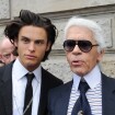 Baptiste Giabiconi : son émouvant hommage à Karl Lagerfeld, son "ange gardien"