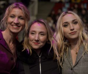 Audrey Lamy avec sa soeur Alexandra Lamy et sa nièce Chloé Jouannet