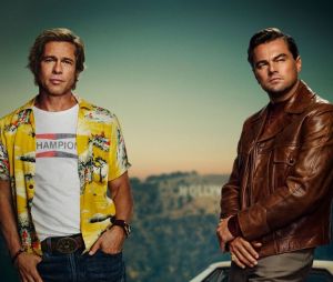 Once Upon a Time in Hollywood : l'affiche avec Brad Pitt et Leonardo DiCaprio