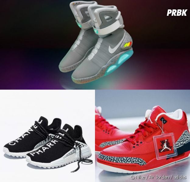 Nike Air Jordan adidas le Top 10 des sneakers les plus ch res