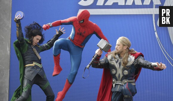 Disneyland Paris : le spectacle "Stark Expo : Place à l'Avenir !" avec Thor, Loki et Spider-Man