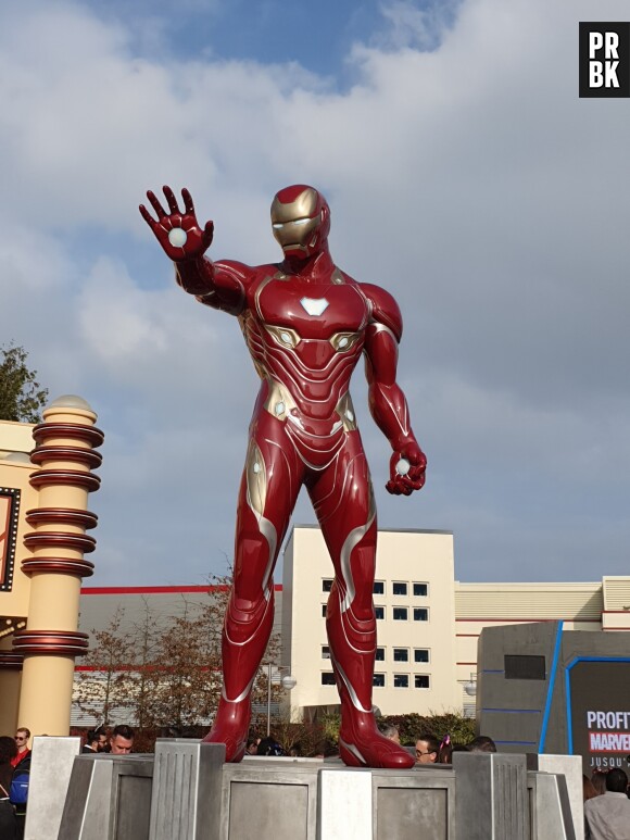Disneyland Paris : la statue géante d'Iron Man