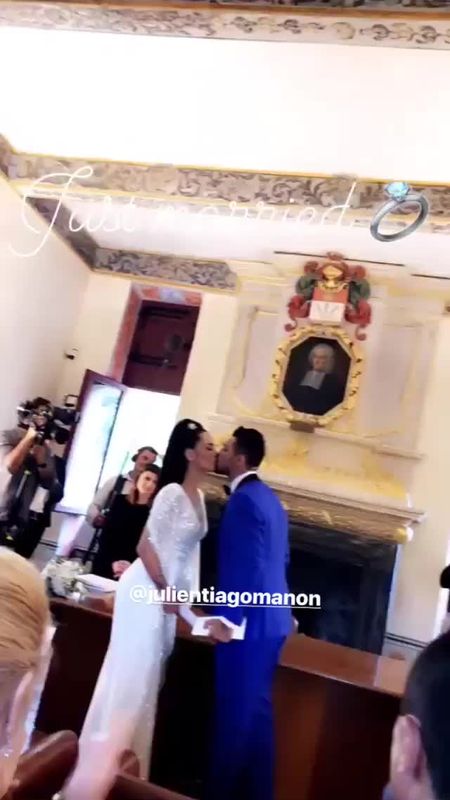 Julien Tanti et Manon Marsault les photos de leur mariage avec tous les Marseillais ❤ , Purebreak